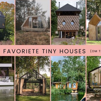 De leukste tiny houses om te huren. Onze favorieten!